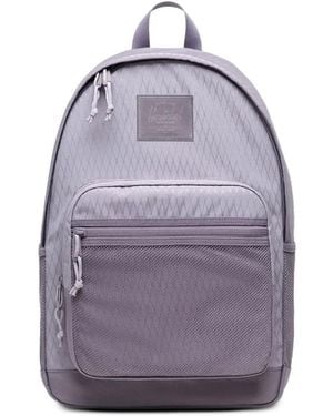 Herschel Supply Co. Kaine 28L Diamond-Quilted Mesh-Panel Backpack - Gray