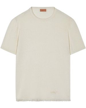 Alanui Fringed T-Shirt - White