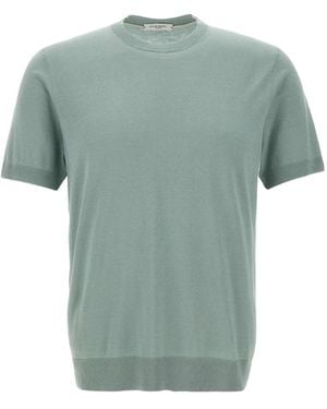 Paolo Pecora シルクブレンド Tシャツ - グリーン