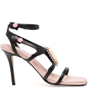 Madison Maison Postiano 95Mm Charm-Strap Sandals - Pink