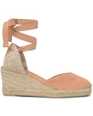 Castañer Chiara Wedge Espadrilles - Natural