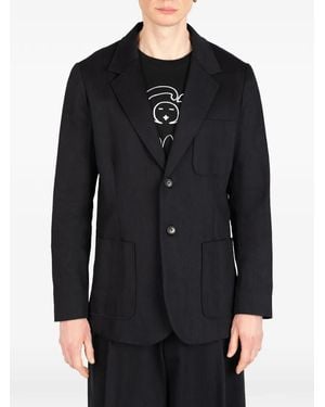 Societe Anonyme Button Jacket - Black