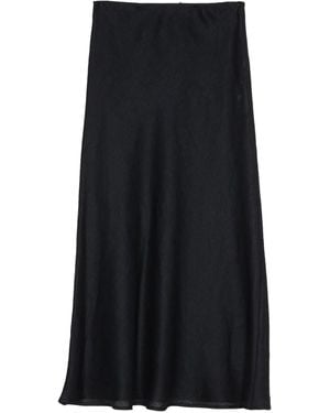 Twinset Bias-Cut Midi Skirt - Black