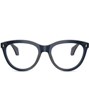 Moncler Brille Mit Geometrischem Gestell - Schwarz