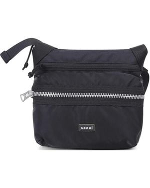 Sacai Zip-Pocket Detail Bag - Blue