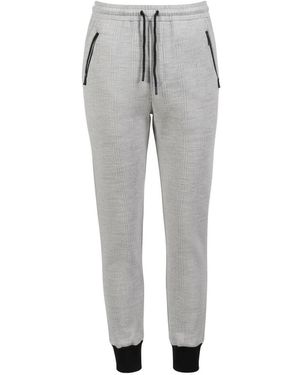 Kiton Zip-Drawstring Track Trousers - Grey
