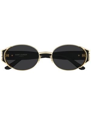 Saint Laurent Runde Sl M919 Sonnenbrille - Schwarz