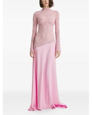 2310 STUDIO レース マキシドレス - ピンク