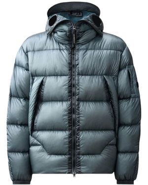 C.P. Company D.D. Shell Explorer Lens Down Jacket - Blue