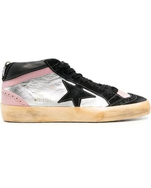 Golden Goose Mid Star Wmns Trainers - Black