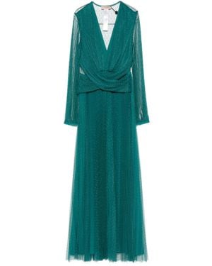 Twinset Kleid mit langen Ärmeln - Grün