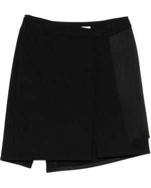 Victoria Beckham アシンメトリー スカート - ブラック