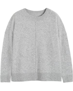 Chinti & Parker Seam-Detail Jumper - Grey
