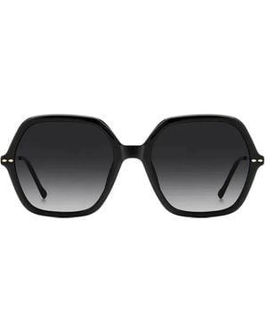 Isabel Marant Logo-Engraved Sunglasses - Black