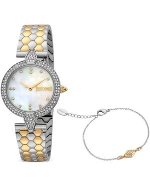 Just Cavalli Nobile Glam 30Mm Watch - Metallic