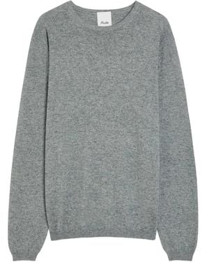 Allude Jersey De Punto Fino - Gris