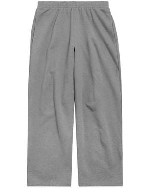 Balenciaga Pantalon De Jogging À Coupe Ample - Gris