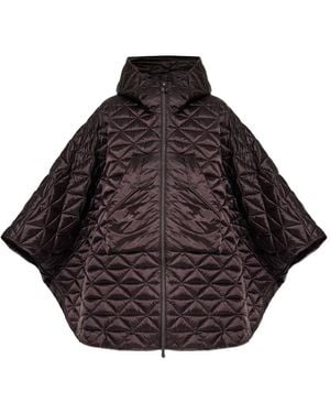 Save The Duck Effi Cape Mit Kapuze - Braun