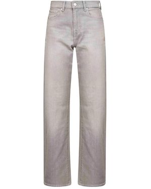 7 For All Mankind ウォッシュド ジーンズ - グレー