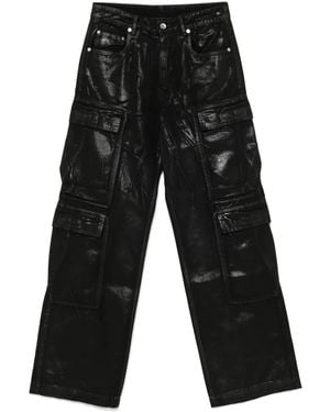 Rick Owens Double Cargo Jeans - Schwarz