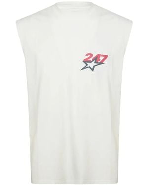 Represent Team 247 Star Tanktop - Wit