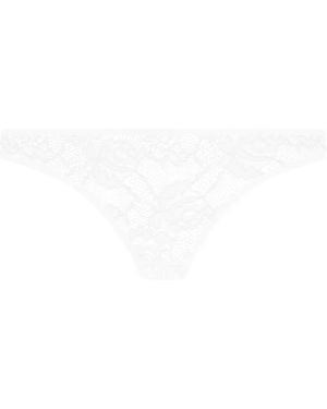 Maison Close Flashback Thong - White
