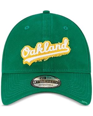 KTZ 9Twenty Oakland Athletics Core Classic Strapback Cap - Green