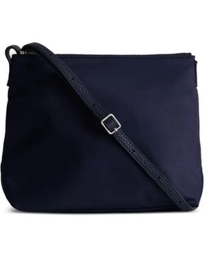 Yu Mei Small Utility Zip-Top Cross Body Bag - Blue