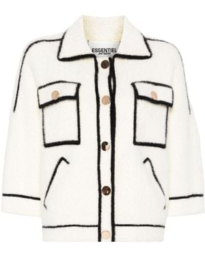 Essentiel Antwerp Galena Cardigan - Natural