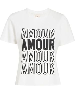 Cinq À Sept Amour T-Shirt - White
