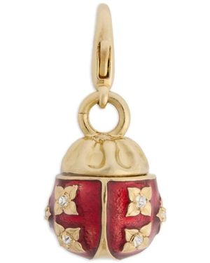 La DoubleJ Lady Scarab Charm - Pink