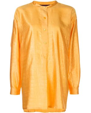 Sies Marjan Chemise Texturée En Satin - Orange