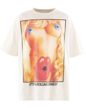 SAINT Mxxxxxx Camiseta Con Estampado Gráfico - Blanco