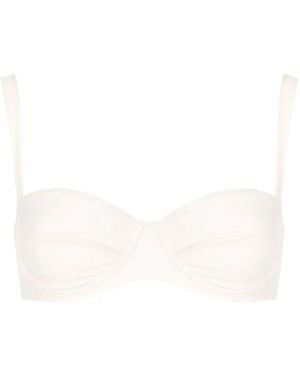 Lenny Niemeyer Half Cup Bikini Top - White