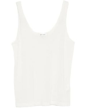 Soft Goat Featherlight Tank Top - White