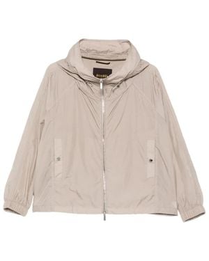 Moorer Lumina Hooded Jacket - Natural