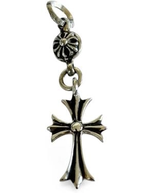 Chrome Hearts Cross Ball Pendant - White