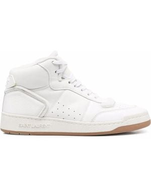 Saint Laurent Weiße Sl/80-Sneaker Damen