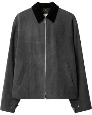 Burberry キャンバス ジャケット - ブラック