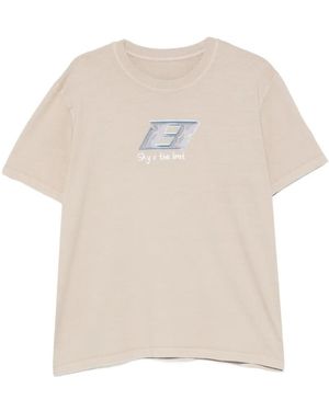 BLUE SKY INN Graphic-Print T-Shirt - Natural