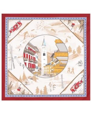 Marinella Printed Scarf - Pink