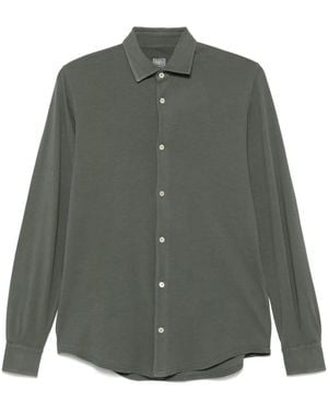 Fedeli Piqué Shirt - Grey