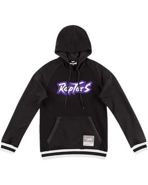 Mitchell & Ness Toronto Raptors Nba Gametime Hoodie - Black