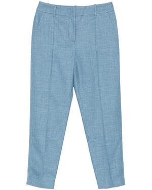 Eleventy Pleated Pants - Blue