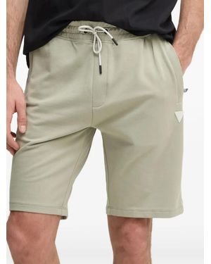 Guess Short À Taille Élastiquée - Green