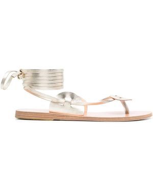 Ancient Greek Sandals Polifimi Sandals - White