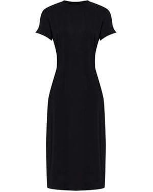 Jil Sander Cady Midikleid Mit Reißverschluss - Schwarz