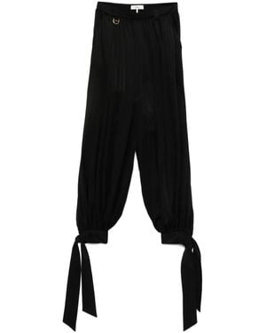 Chloé Georgette-Crepe Culottes - Black