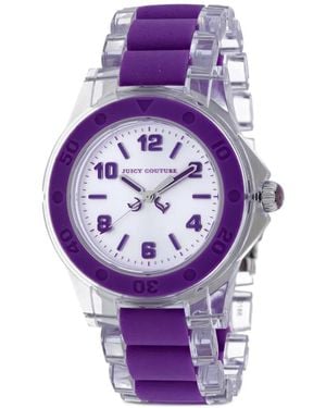 Juicy Couture Reloj Rich Girl De Mm - Morado