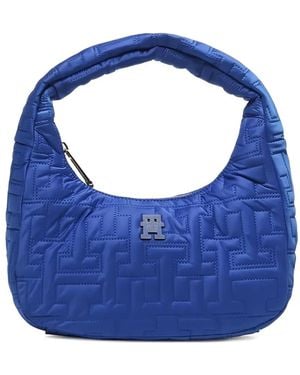 Tommy Hilfiger Quilted Tote Bag - Blue